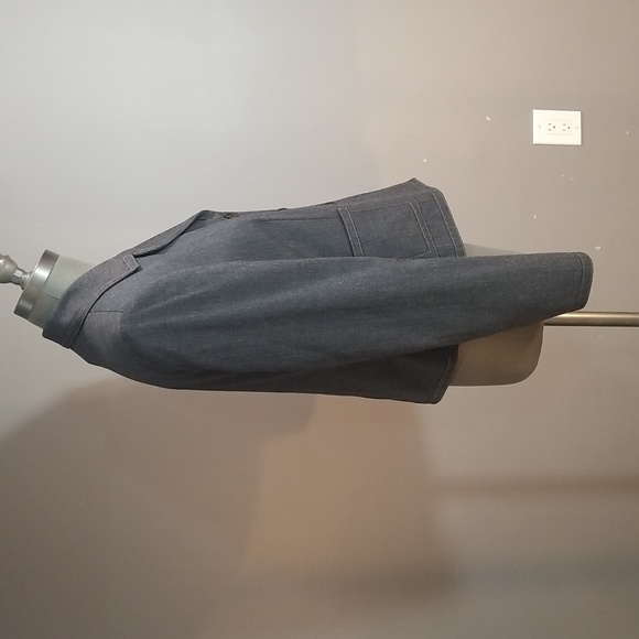 Harve Benard blazer. Tag removed . Grey aprox size 10 feels wool blend - Picture 5 of 11